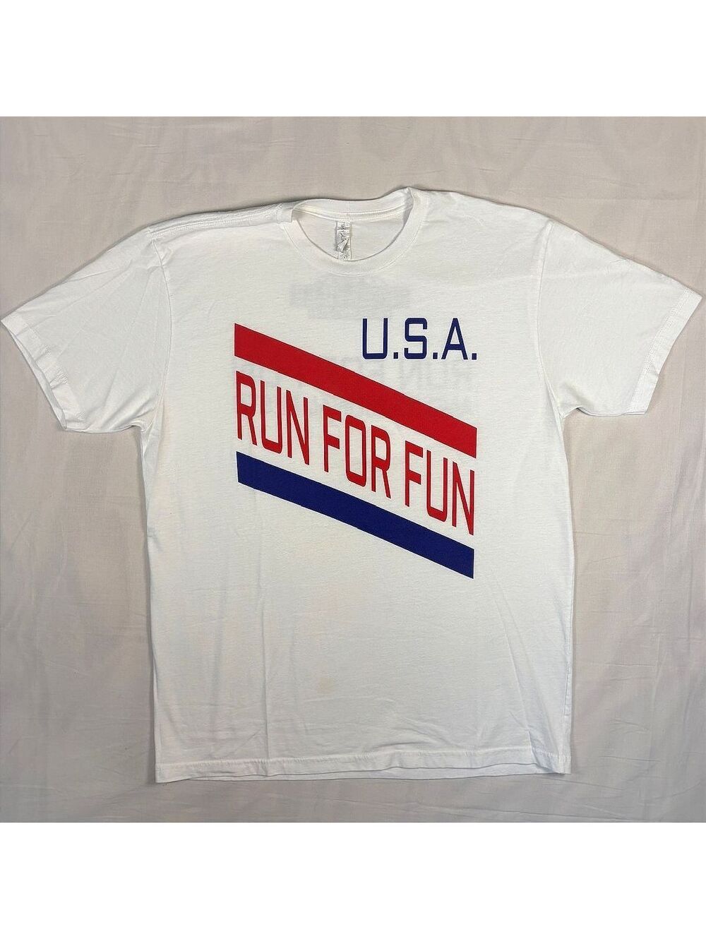 Greenville Running Company U.S.A. Run For Fun Personal Bests T-Shirt Size L